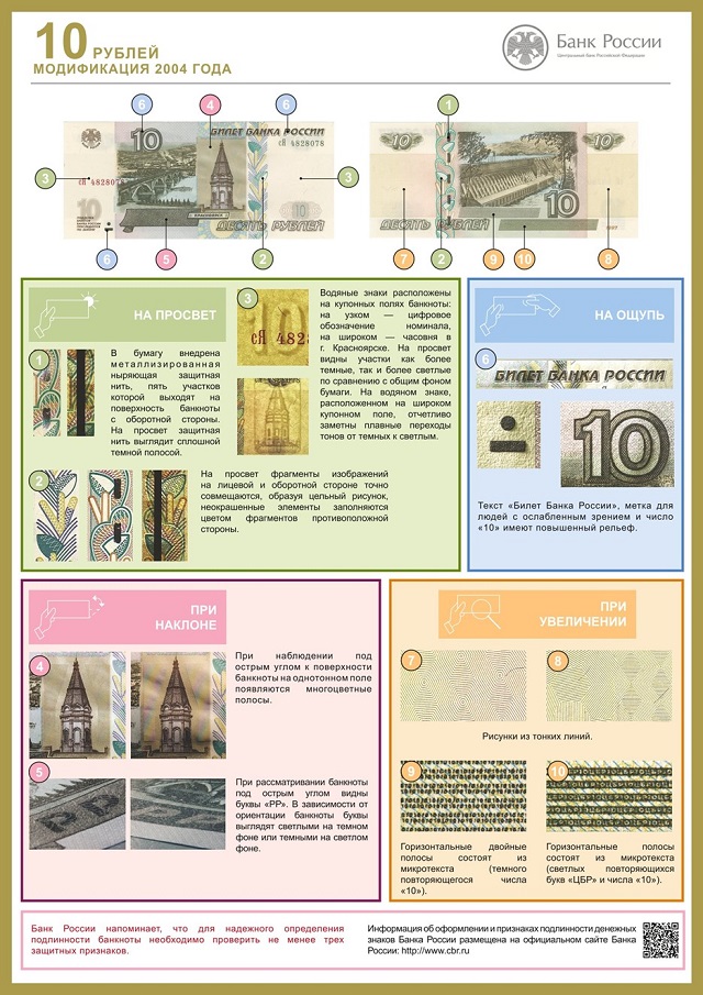 10 rublei 2023